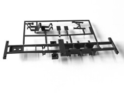 MS Rám návěsu černý